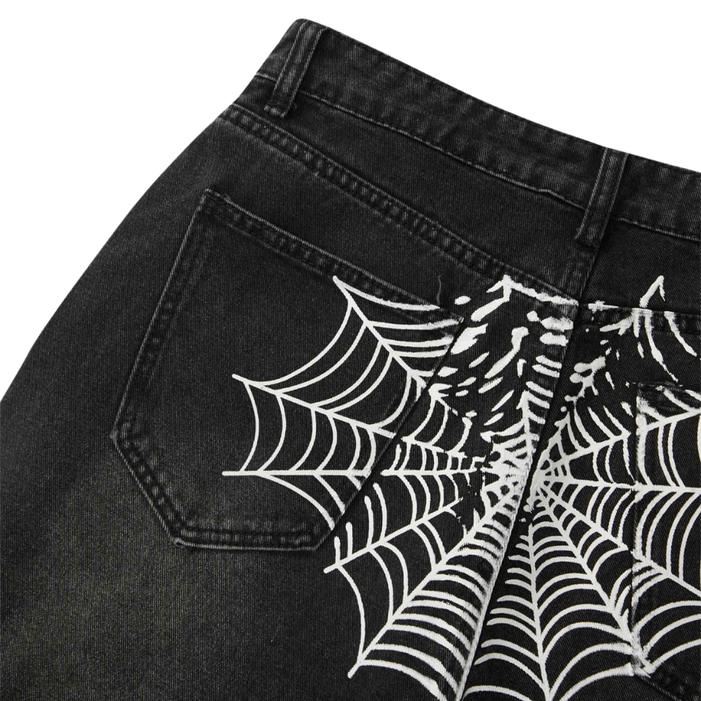 NCTZ Spider Print Jeans