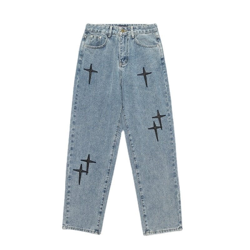 NCTZ 74 - Cross Print Jeans